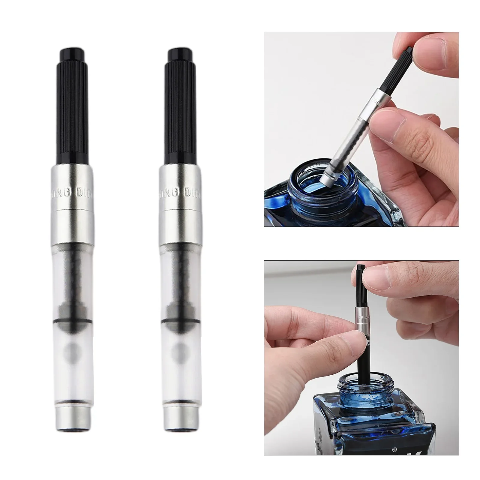 Fountain Pen Bottled Ink - 2pcs 로터리 잉크 흡수기 필러 카트리지