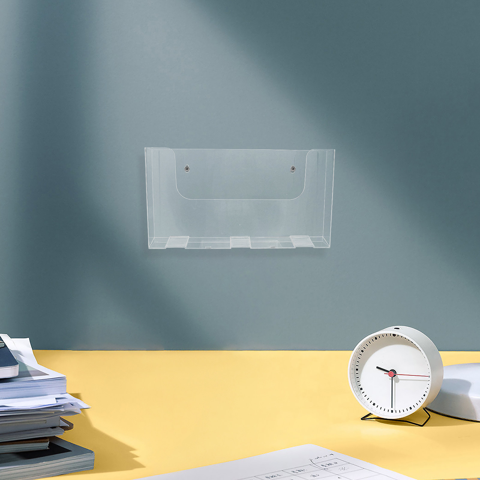 Magazine Holder Rack - 2Pcs 아크릴 벽걸이 형 파일 홀더