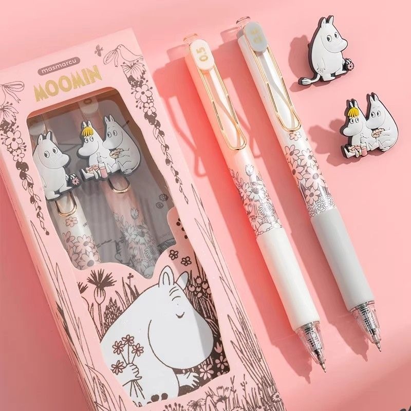 Correction Pen Fine - 무민 귀여운 접이식 젤 펜 0.5mm