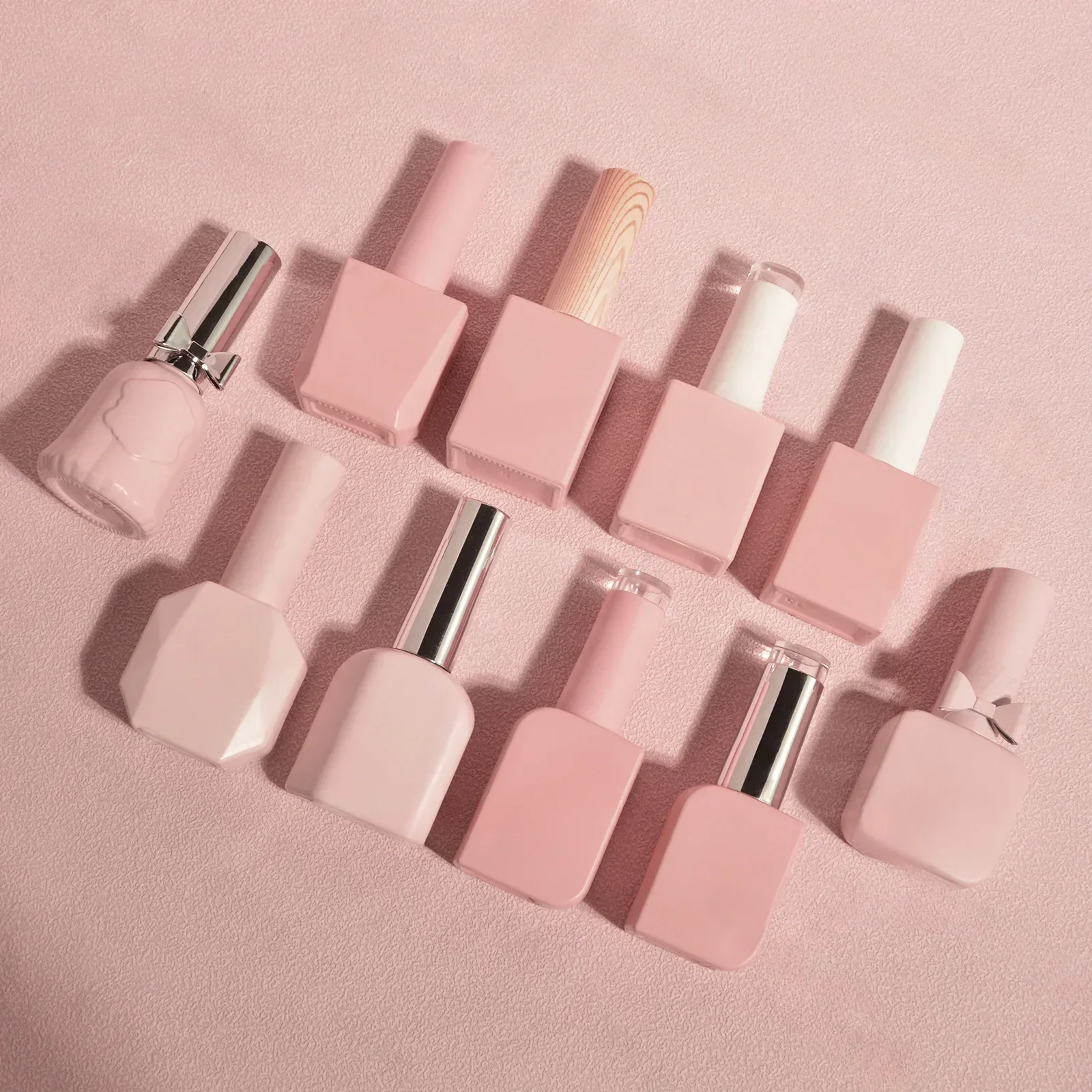 Gel Refill Pack - 10Pcs 빈 매니큐어 병 10/15ML DIY