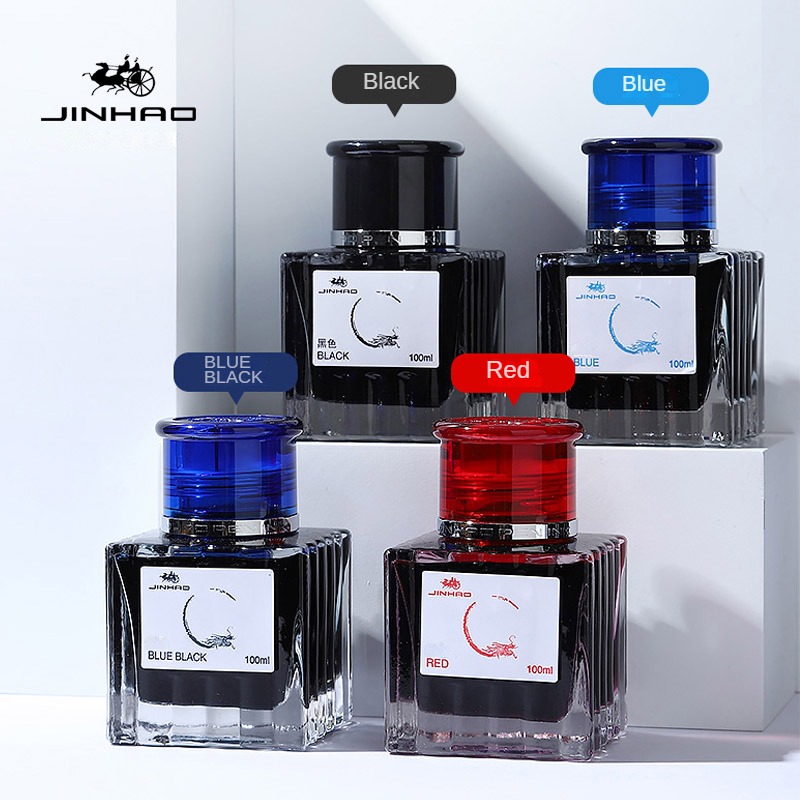 Fountain Pen Bottled Ink - JINHAO 100/50/30ml 만년필 잉크 카트리지 리필