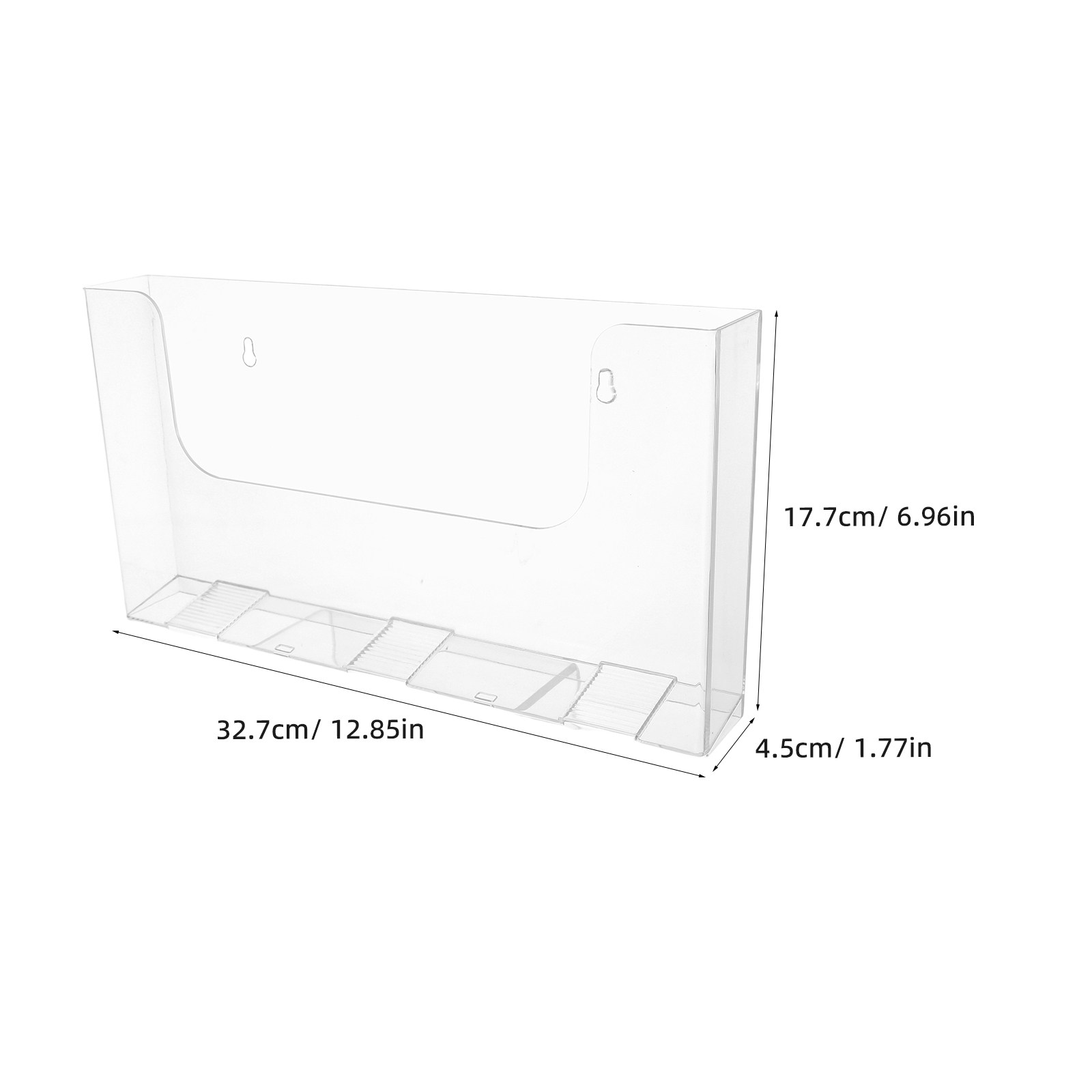 2개입 벽걸이형 파일 홀더 아크릴 투명 매거진 랙 대용 - Magazine Holder Rack 리뷰 및 가격