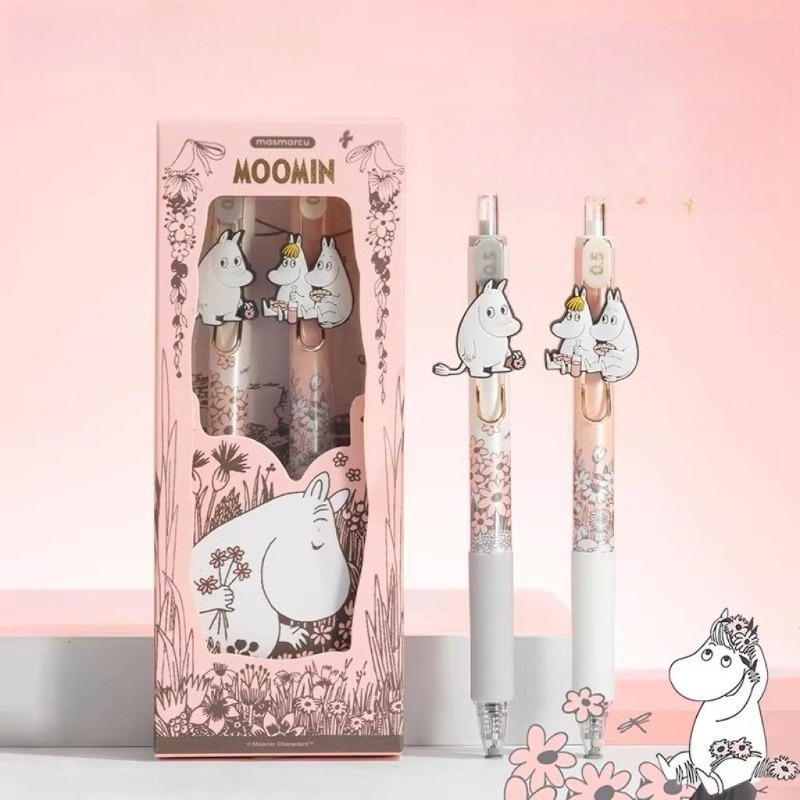 무민 귀여운 접이식 젤 펜 0.5mm 가는심 부드러운  - Correction Pen Fine 리뷰 및 가격