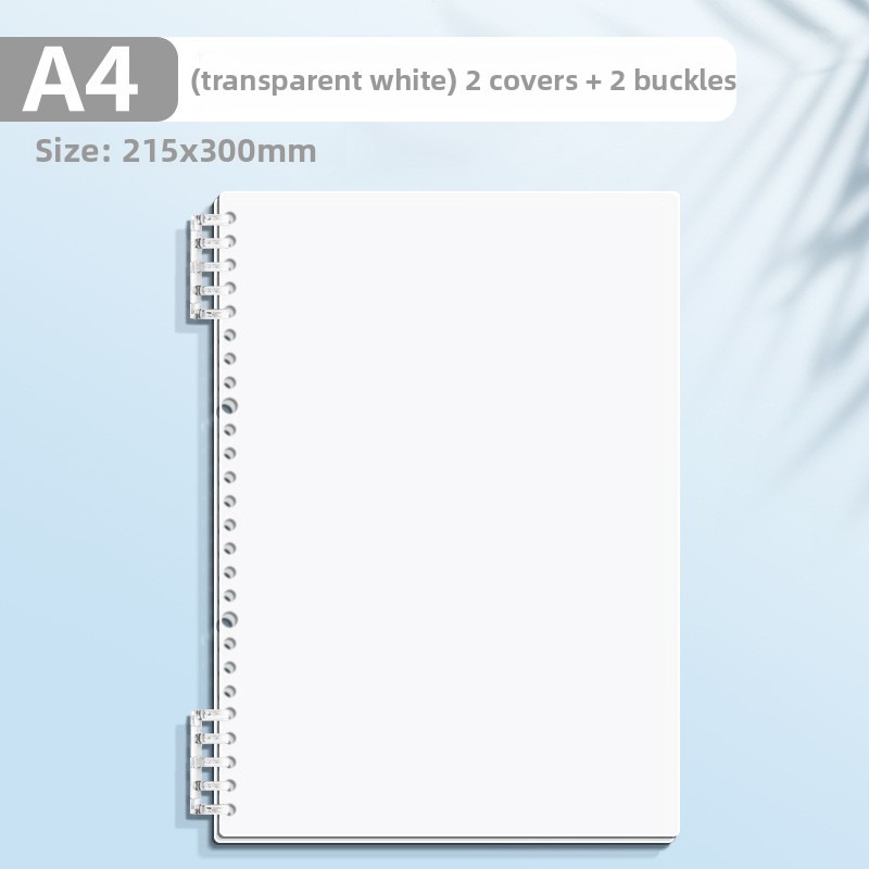 사무실 학용품 PP 루즈리프 북커버 A4 A5 B5 투 - Binder A4 Lever 리뷰 및 가격