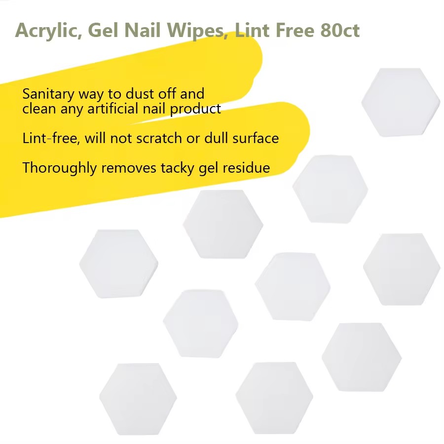 80Pcs 육각형 소프트 스폰지, 린트 프리 네일 물티 - Gel Refill Pack 리뷰 및 가격